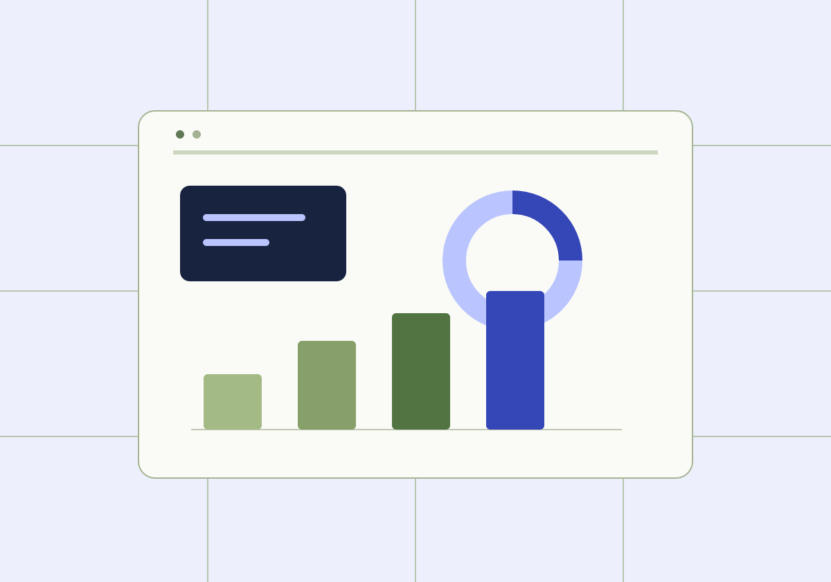 Abstract campaign dashboard representing digital advertising and brand campaigns