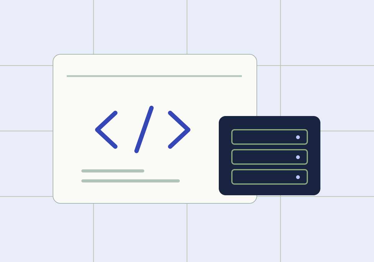 Browser workspace representing web infrastructure and platform optimization